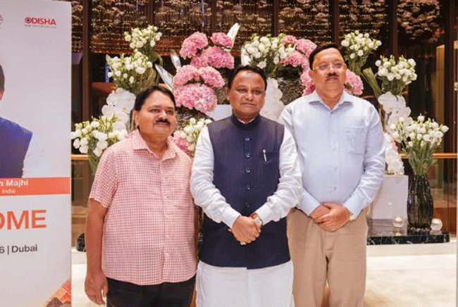 Top captains of Odisha industry   joined the delegation at UAE Investment