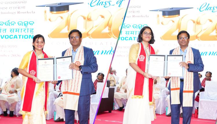 NIT Rourkela on Saturday held its 24th convocation, awarding degrees to 2,033 students across various undergraduate, postgraduate and doctoral programmes