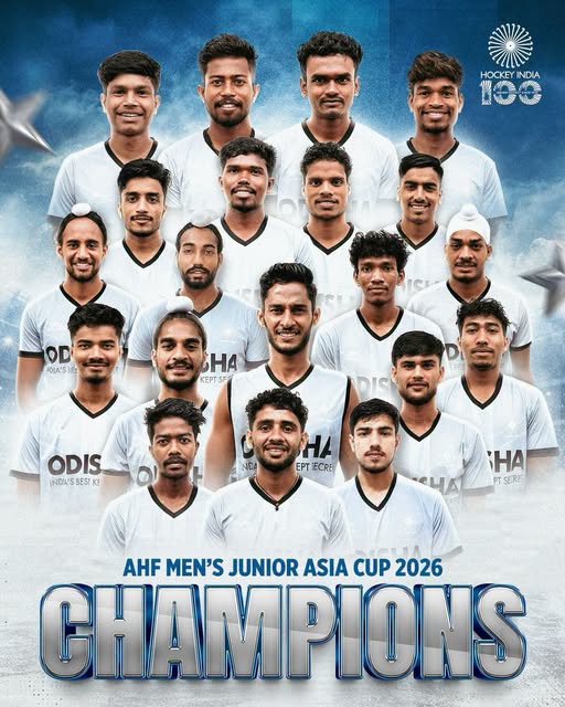 Junior Asia Cup 2026 hockey: India men and women crowned champions in golden double