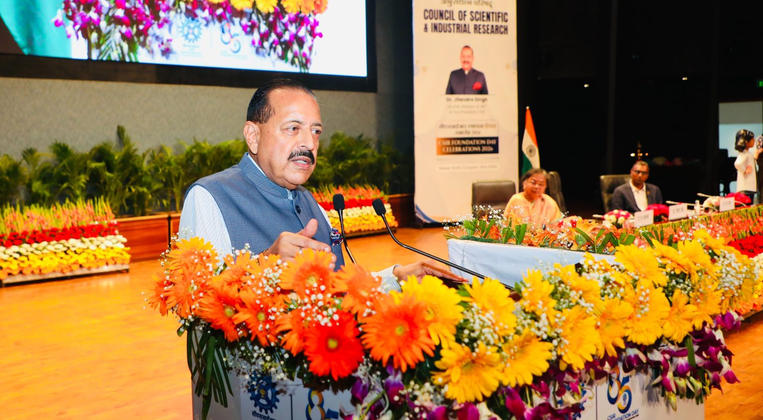 Technological Sovereignty Crucial To National Sovereignty, Says Jitendra Singh At CSIR@85