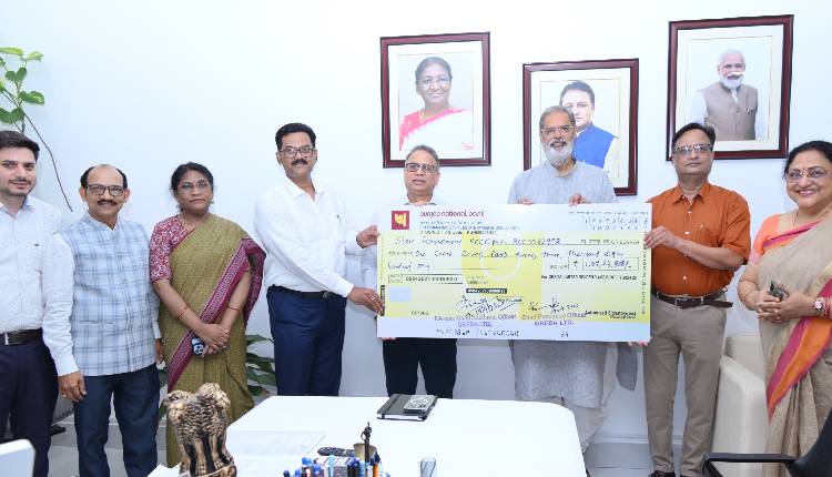 OREDA Limited, a Government of Odisha undertaking has paid its first-ever dividend of Rs 1.07 crore to the State Government