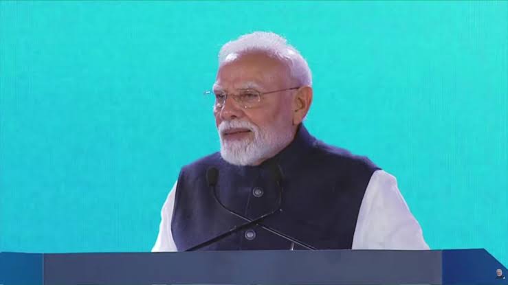 Prime Minister Shri Narendra Modi addresses the Bloomberg New Economy Forum