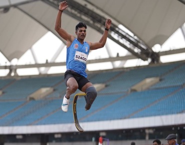 Dharmaraj Solairaj Defends Gold With Record-Breaking 7.15m Leap