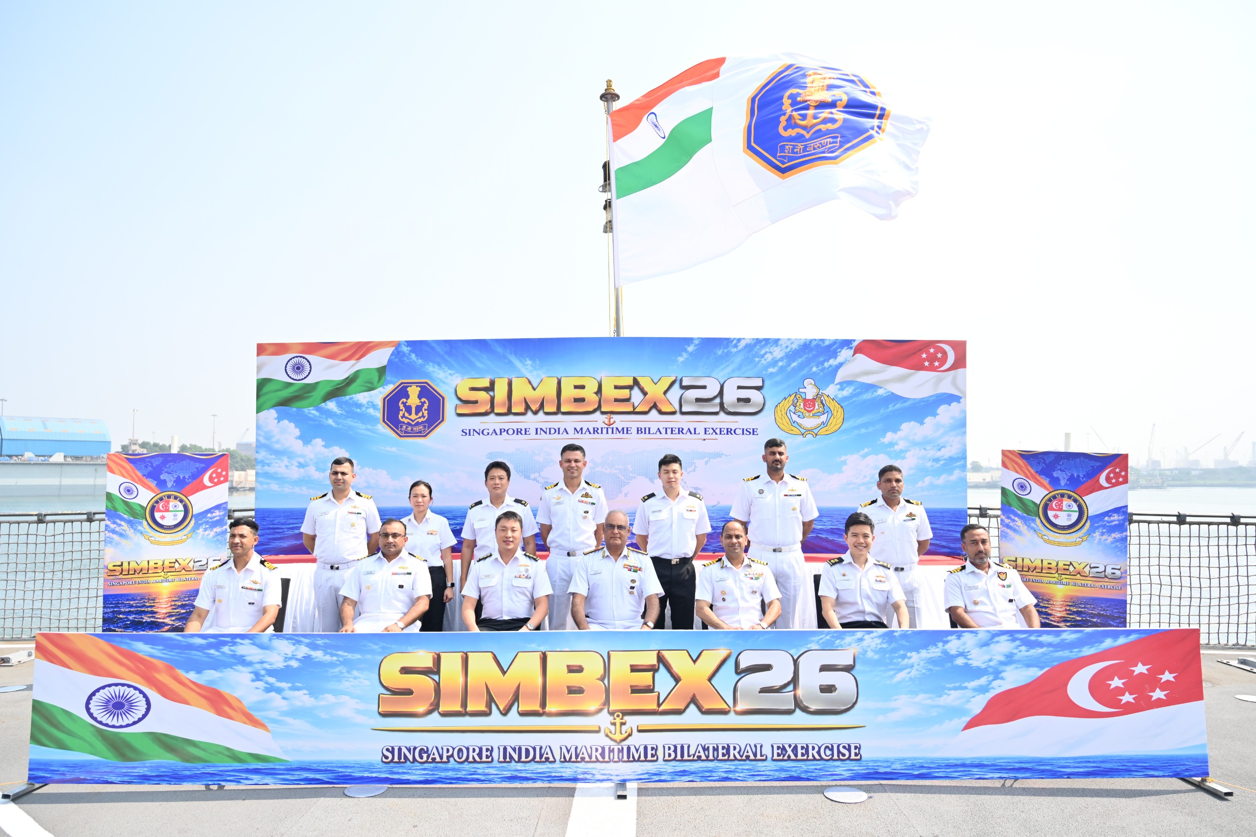 33rd EDITION OF SINGAPORE-INDIA MARITIME BILATERAL EXERCISE (SIMBEX-2026) COMMENCES AT VISAKHAPATNAM
