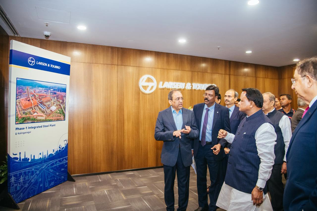 Odisha Chief Minister Shri Mohan Charan Majhi visited the L&T facility
