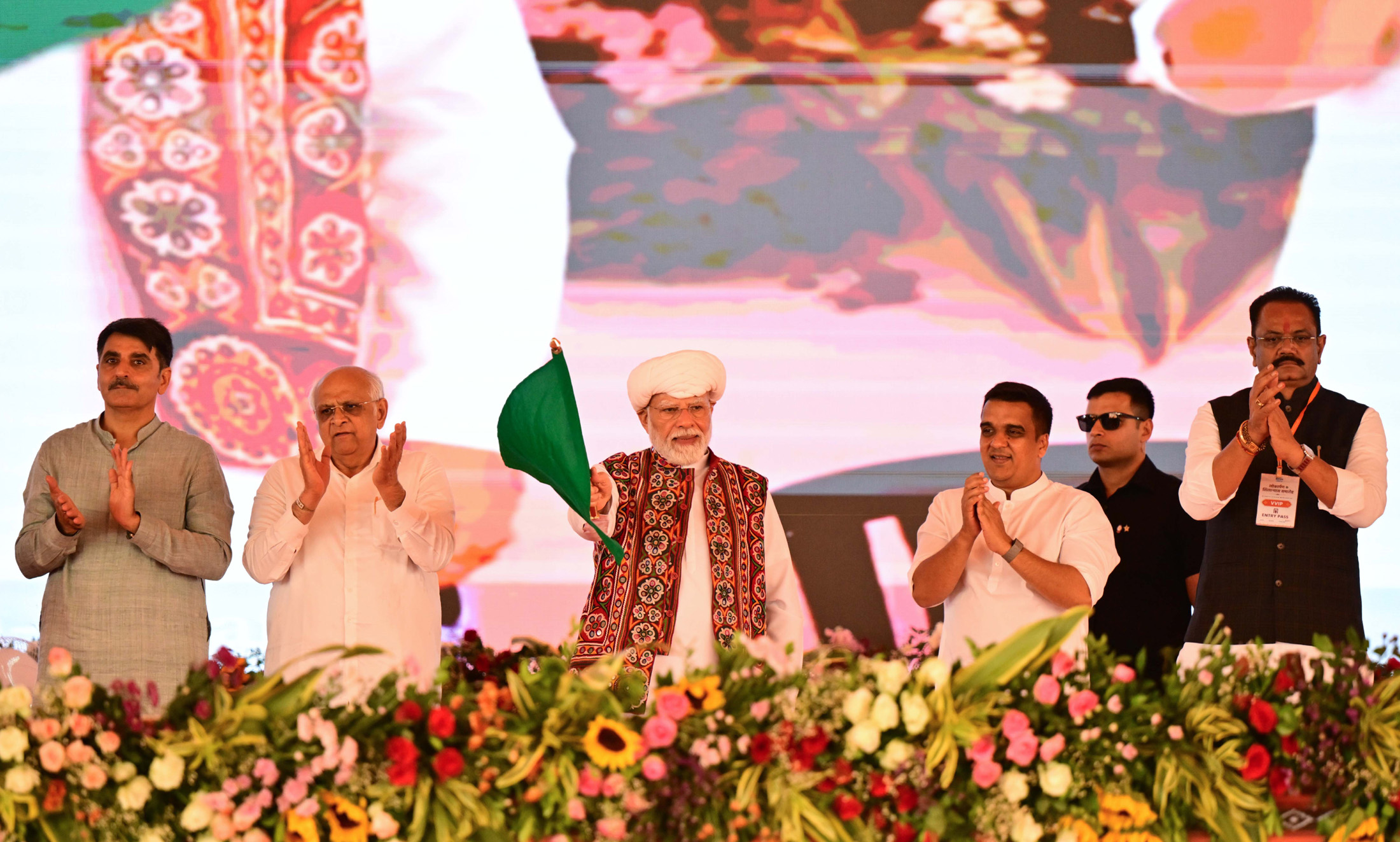 Prime Minister Narendra Modi lays the foundation stone, inaugurates and dedicates to the Nation development projects worth over ₹14,000 Crore