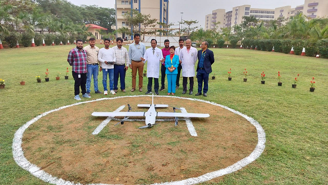 AIIMS Bhubaneswar conducts successful trial of utilising Drones in healthcare services
