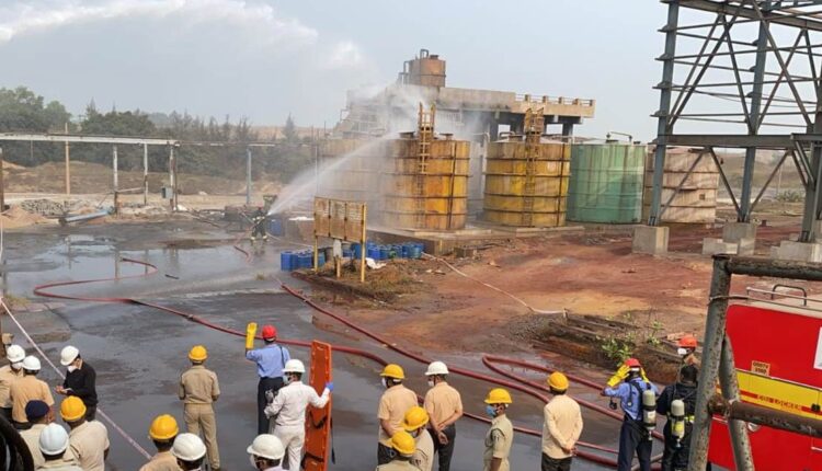 Odisha in collaboration with the National Disaster Management Authority organised State-level mock exercises on Chemical Disasters