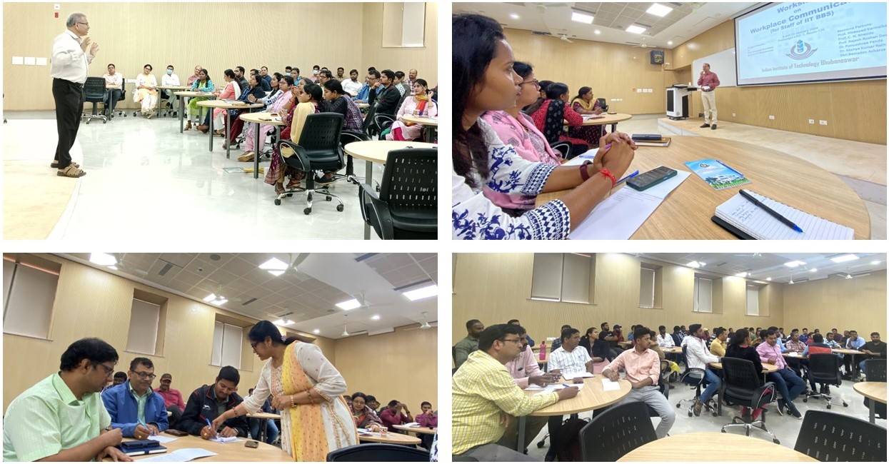 IIT Bhubaneswar organizes first-ever Workshop on Workplace Communication for employees