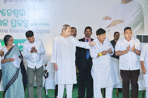Odisha CM laid the foundation stone for the first phase of the Bhubaneswar Metro Rail Project