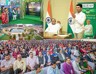 Odisha Chief Minister  Naveen Patnaik inaugurated Odia University’s new campus in Satyabadi