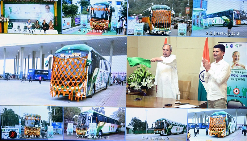 Odisha CM  launched Jagannath Express bus service under Location Accessible Multi-modal Initiative