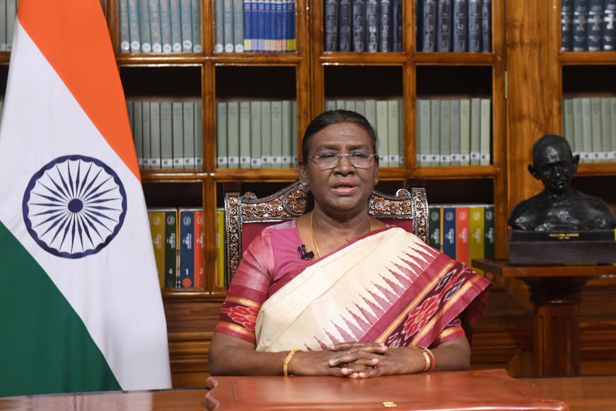 President Droupadi Murmu addresses nation on the eve of 75th Republic Day
