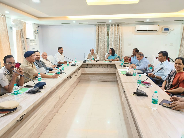 High-level review meeting has been held on the progress of the Shrimandir Parikrama project