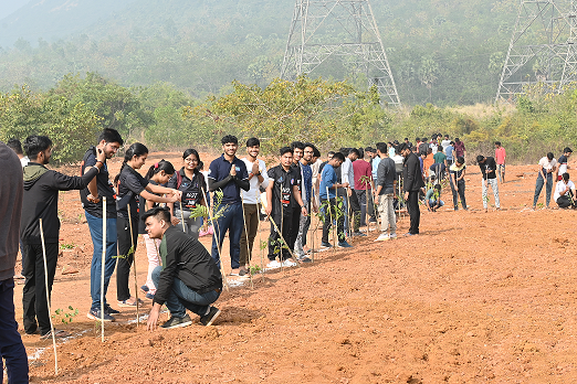 IIT Bhubaneswar organizes plantation drive withICICI Foundation