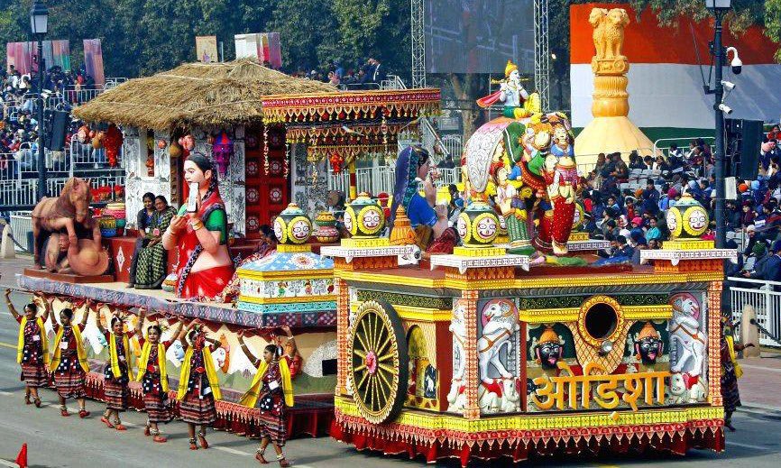 Odisha Wins Best Tableau Award