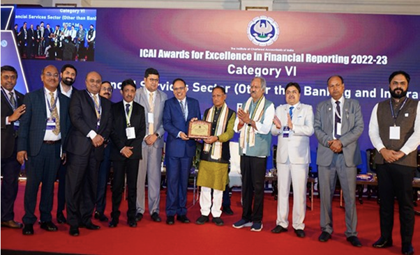 REC wins ICAI Award for Excellence in Financial Reporting for FY 2022-23