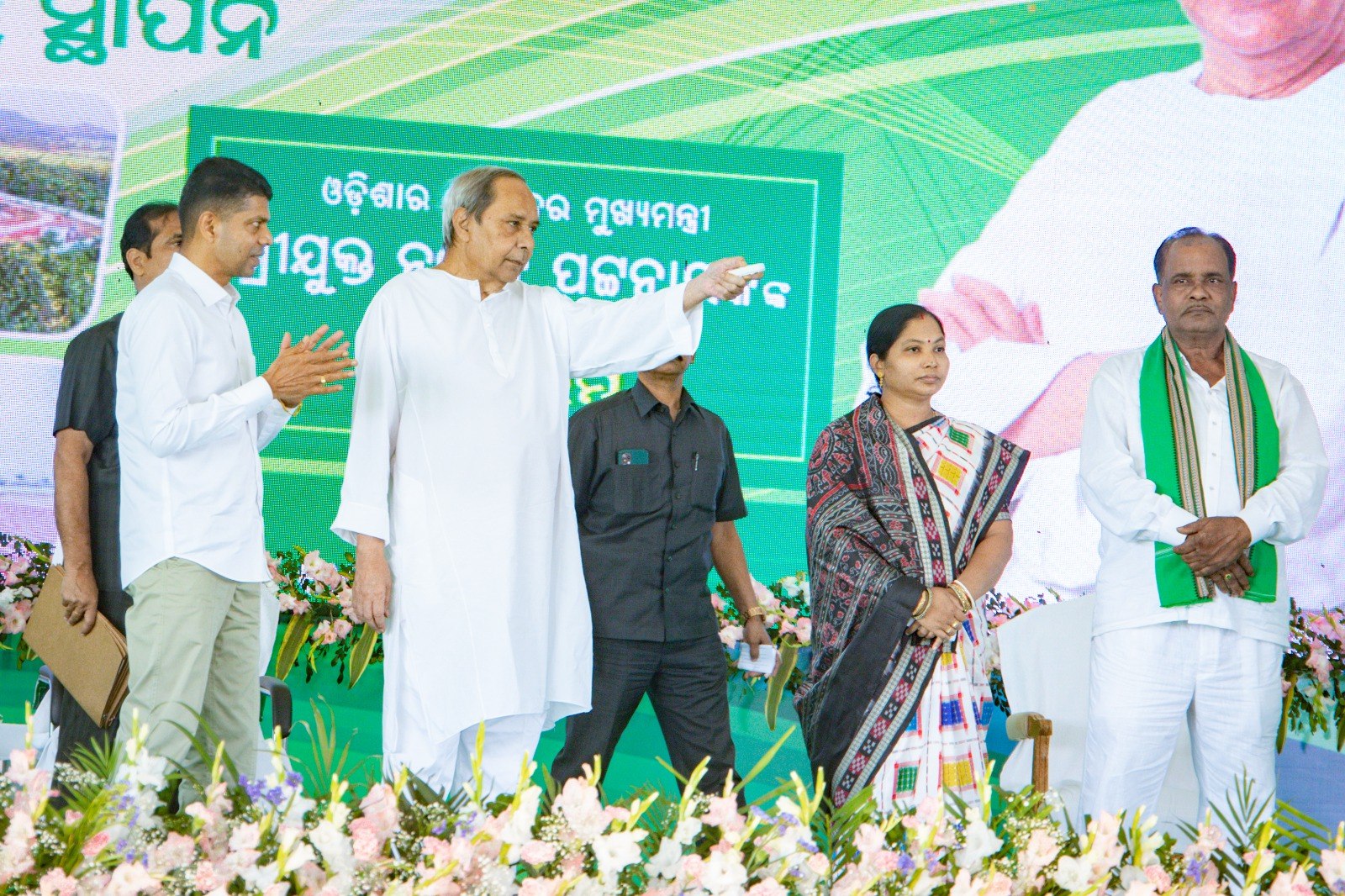 Chief Minister Naveen Patnaik has inaugurated several projects and laid the foundation stone in Ganjam district
