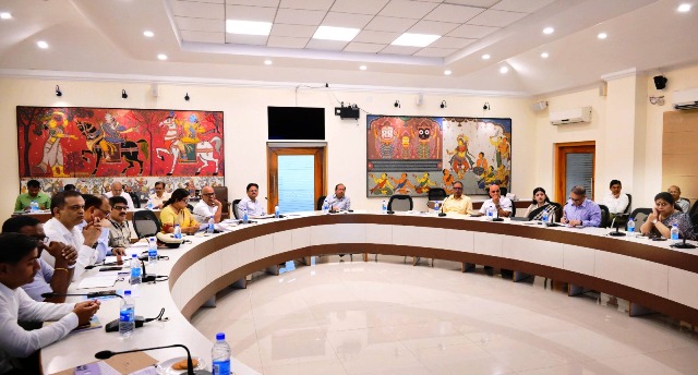 High-level meeting was held for preparations being made for President Droupadi Murmu’s ensuing Odisha visit