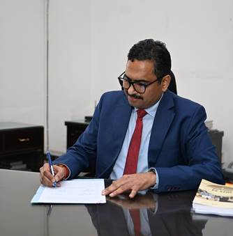 Shri Sanjay Jaju takes charge as Secretary, Ministry of I&B