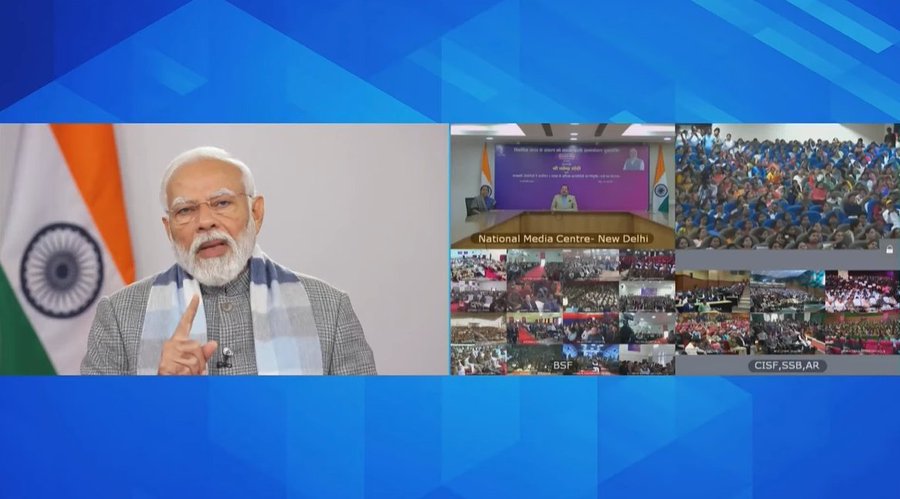 PM distributes more than 1 lakh appointment letters to newly inducted recruits in Government departments and organisations under Rozgar Mela