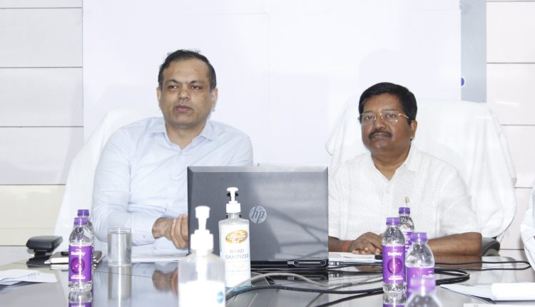 Higher Education Minister Atanu Sabyasachi Nayak reviewed the “NUA O” program