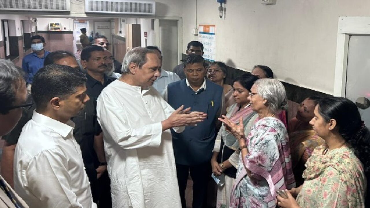 Odisha CM visited Chennai to meet the ailing party leader V Sugnana Kumari Deo