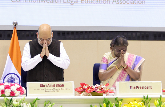 PRESIDENT OF INDIA GRACES THE VALEDICTORY FUNCTION OF CLEA – COMMONWEALTH ATTORNEYS AND SOLICITORS GENERAL CONFERENCE