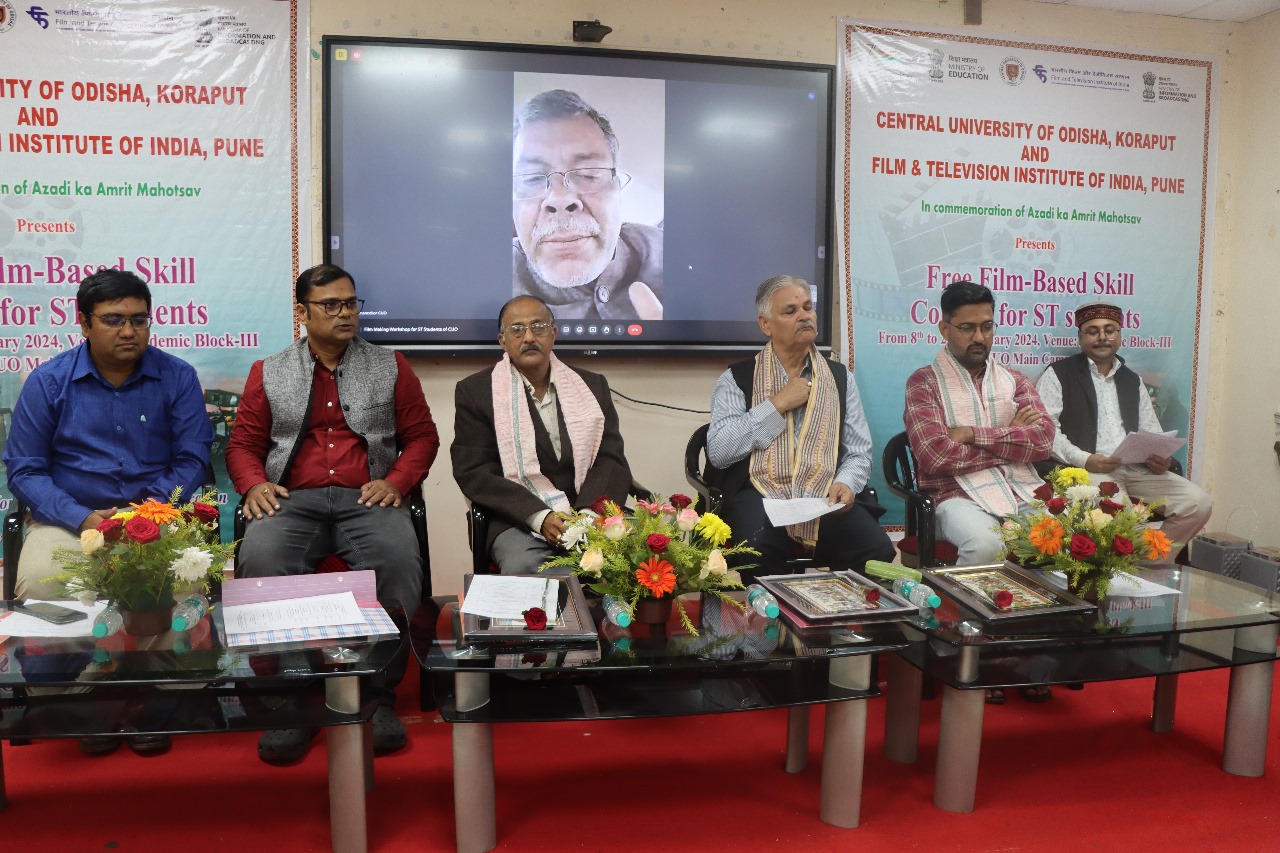 CUO Inaugurates Film Workshop for ST students in collaboration with FTII Pune