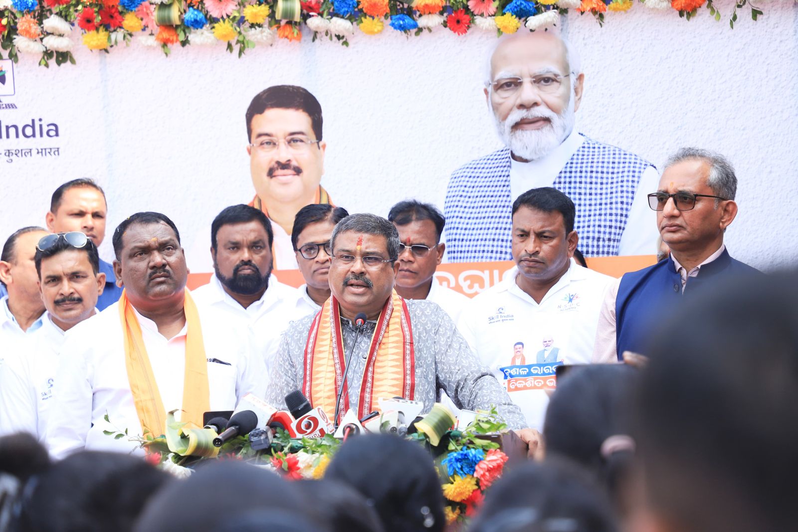Dharmendra Pradhan inaugurates first Skill India Centre of the country in Odisha