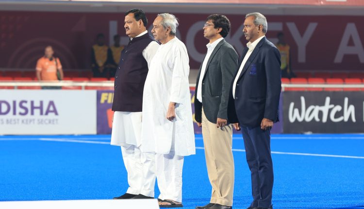 Chief Minister Naveen Patnaik today graced the Men’s FIH Pro League 2023/24 match between India and Spain
