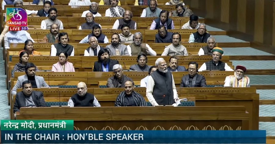 PM’s reply to the Motion of Thanks on the President’s Address in Lok Sabha