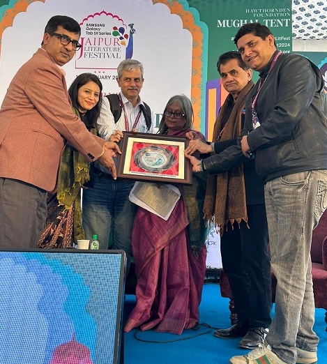 Samsung Galaxy Tab S9 Series Jaipur Literature Festival 2024 will be protected by Dettol Banega Swasth India.