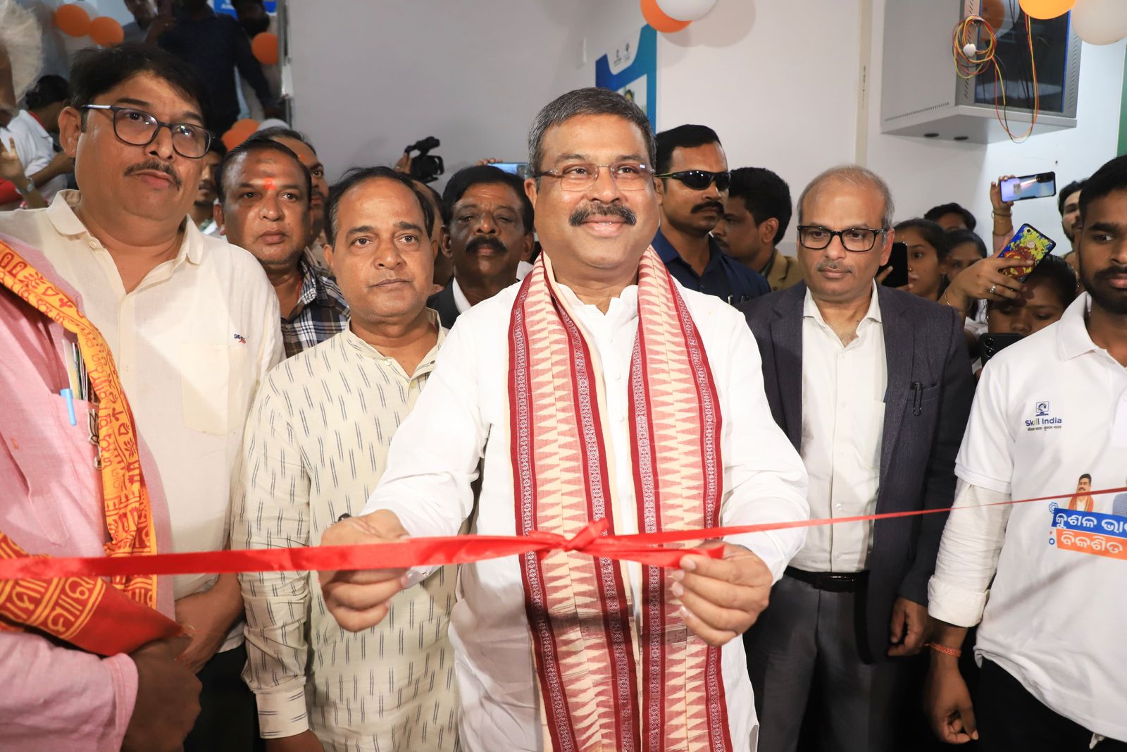 Union Minister Dharmendra Pradhan inaugurates Skill India Centre at Dhenkanal