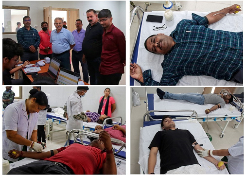 IIT Bhubaneswar organizes Blood Donation Camp 113 Units of blood collected