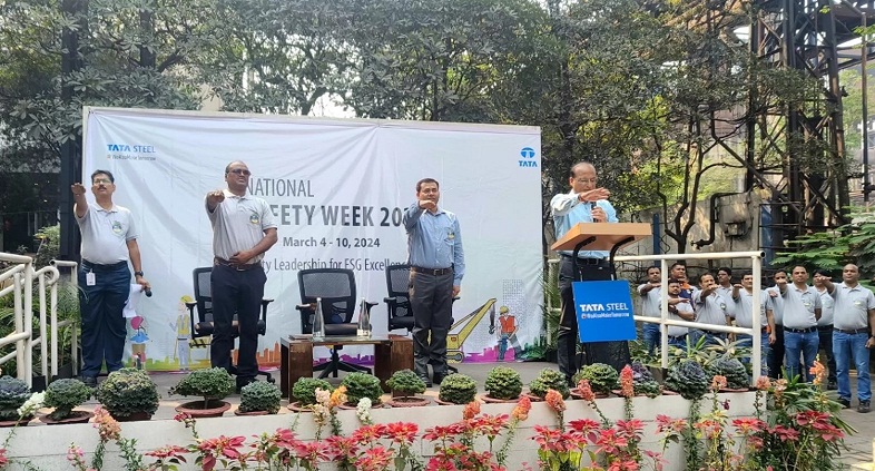 Tata Steel Meramandali observes 53rd National Safety Week