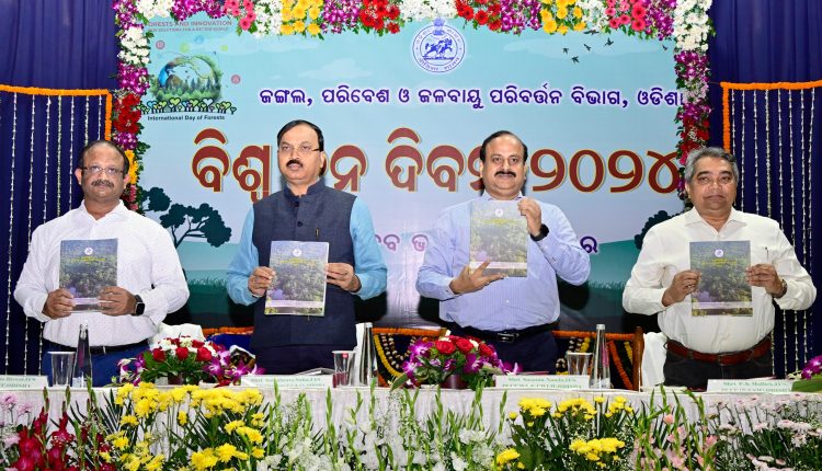 World Forestry Day 2024 was observed today at a State level function in JayadevBhawan