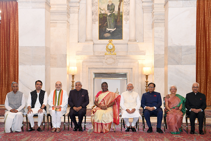 PRESIDENT OF INDIA PRESENTS BHARAT RATNA