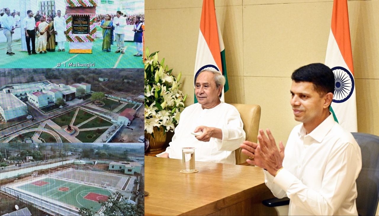  Chief Minister Naveen Patnaik inaugurated a modern educational complex at Badapada