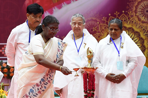President of India graces golden jubilee Celebrations of Brahma Kumaris