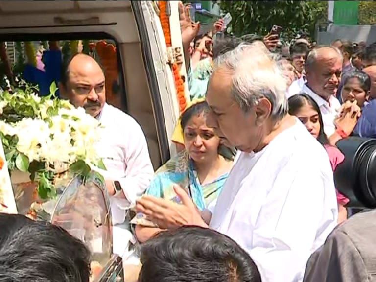 Odisha CM paid his last respects to veteran BJD leader and former minister Damodar Rout