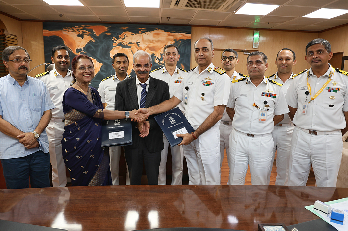 Indian Navy & IIT Kharagpur joins forces to drive innovation through research partnership