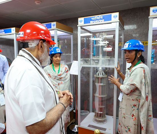 PM witnesses the historic “Commencement of Core Loading” at India’s first indigenous Fast Breeder Reactor