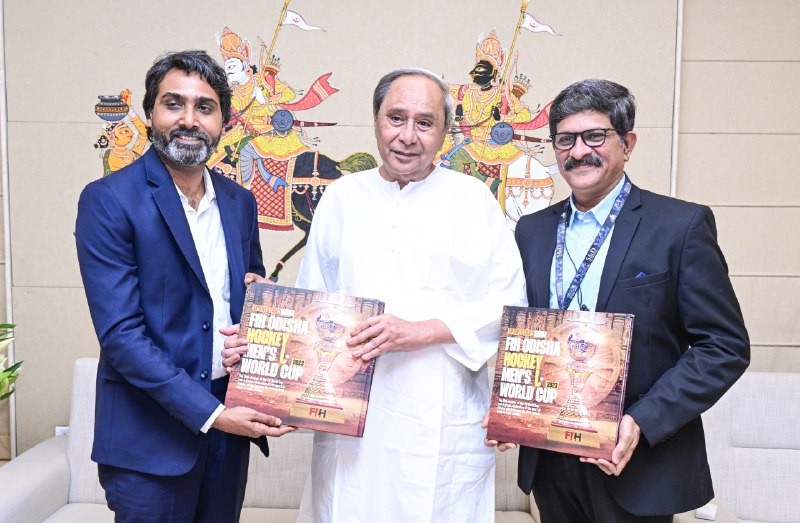 Naveen Patnaik has released the coffee table book titled ‘FIH Odisha Hockey Men’s World Cup 2023’