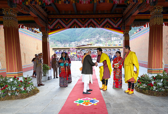Prime Minister conferred with the Order of the Druk Gyalpo