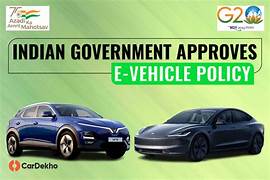 Government approves E- Vehicle policy to promote India as a manufacturing destination for EVs