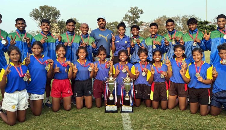 Odisha Boys, Girls Win Silver In 67th National School Games Rugby U-17 Championship