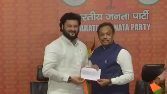 Actor-turned-politician Anubhav Mohanty today joined the BJP