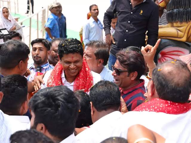 Pranab Prakash Das has filed his nominations for the Lok Sabha seat of Sambalpur