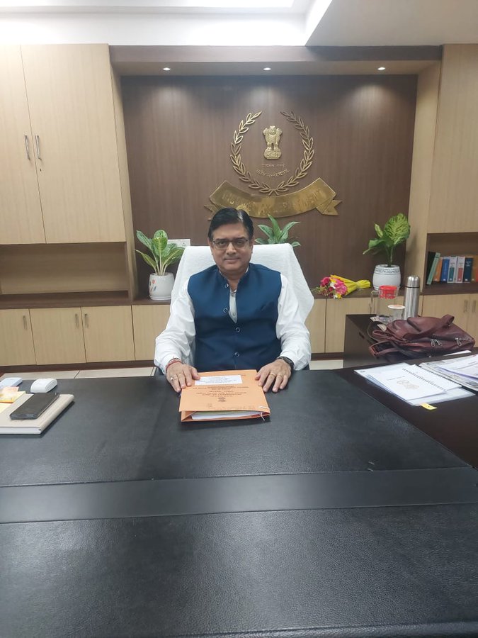 Manoranjan Panigrahi Appointed  Odisha Chief Commissioner Of Income Tax